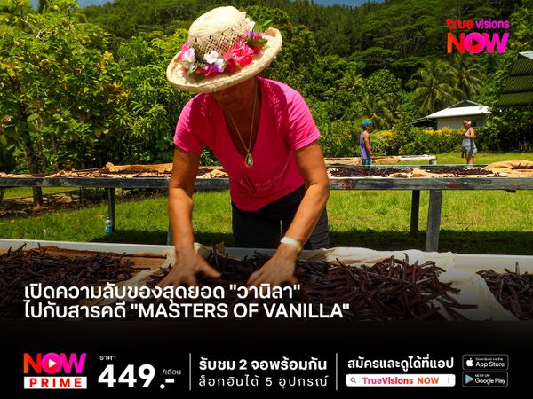 เปิดความลับของสุดยอด "วานิลา" ไปกับสารคดี "Masters of Vanilla"