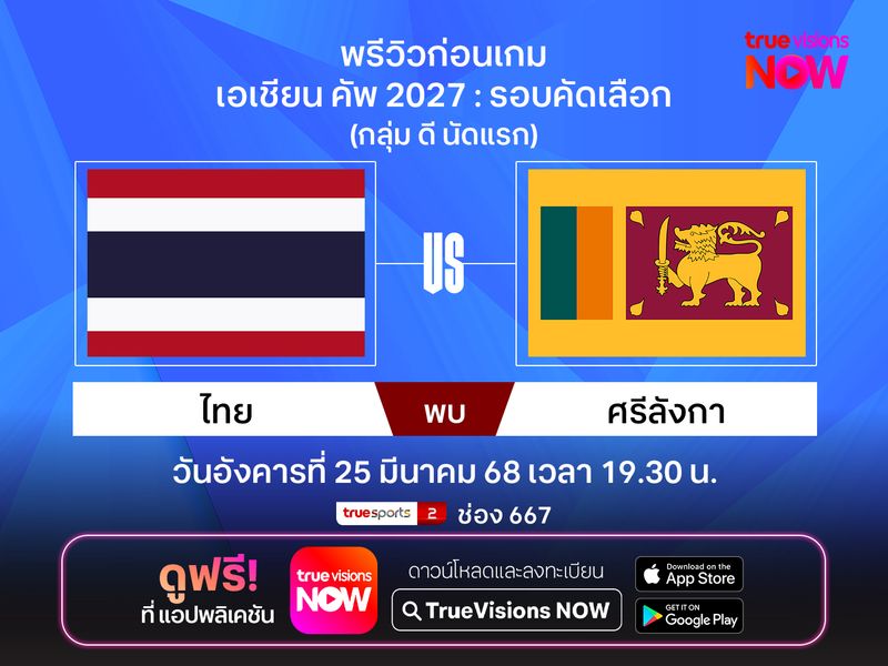 พรีวิวฟุตบอล ทีมชาติไทย พบ ศรีลังกา ศึกเอเชียน คัพ