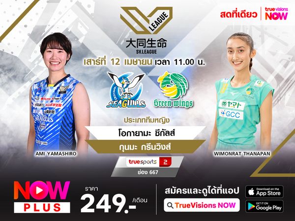 พรีวิว : โอกายามะ ซีกัลส์ พบ กุนมะ กรีนวิงส์