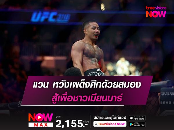 แวน หวังเผด็จศึกด้วยสมอง สู้เพื่อชาวเมียนมาร์