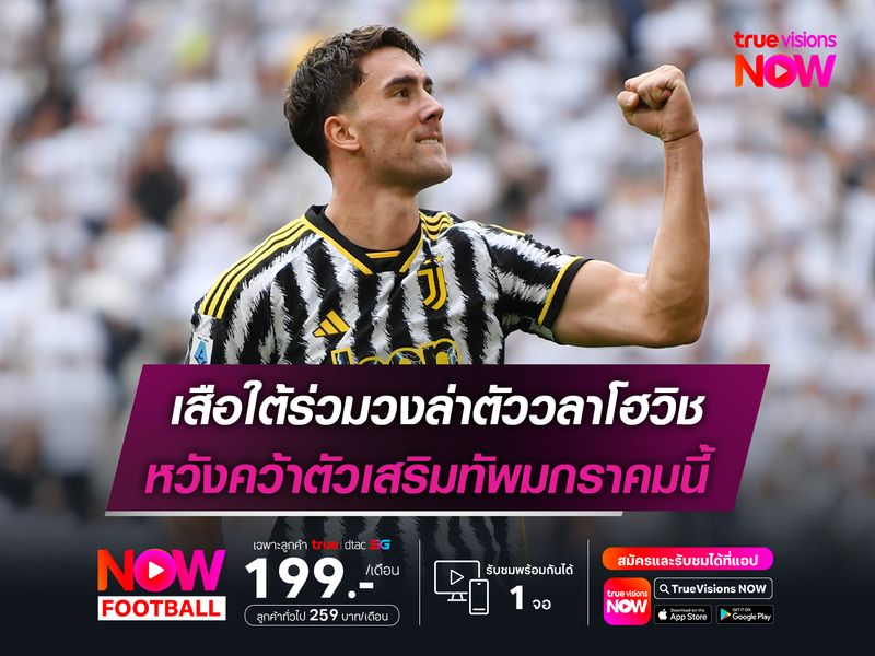 เสือใต้ร่วมวงล่าตัววลาโฮวิช หวังคว้าตัวเสริมทัพมกราคมนี้