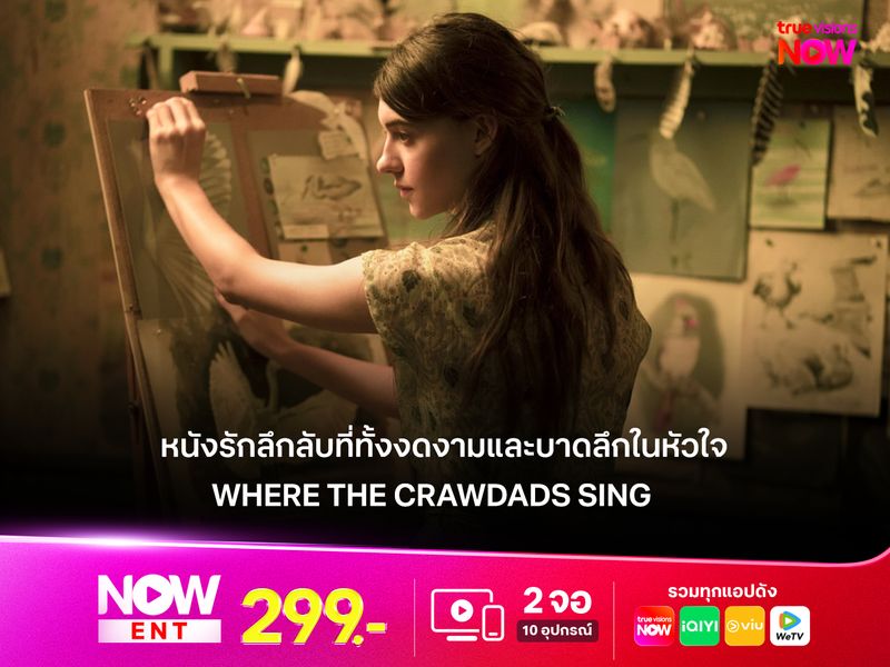 รีวิวหนัง Where the Crawdads Sing ปมรักในบึงลึก หนังรักลึกลับที่ทั้งงดงามและบาดลึกในหัวใจ